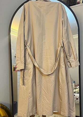 36 Beden camel Renk Trençkot