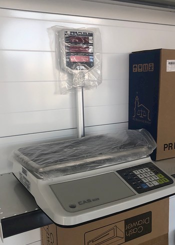 Diğer CAS Dijital Terazi Beyaz Gri