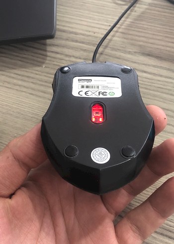 Classone Kırmızı Optik Tekerlekli Mouse M03 - Görsel 3