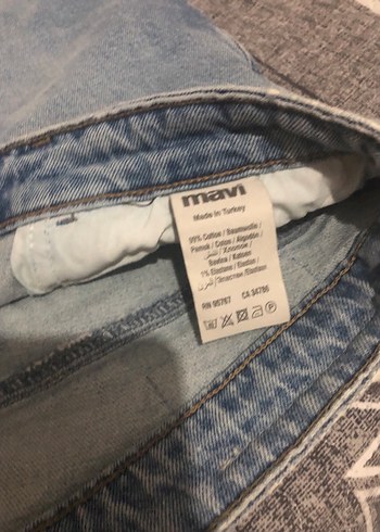 Erkek Mavi marka  slim long Kot Pantolon - Görsel 3