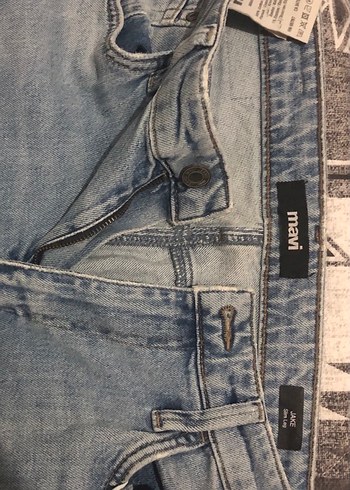 Erkek Mavi marka  slim long Kot Pantolon - Görsel 2