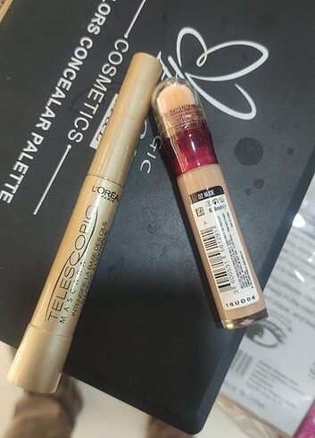 Loreal Paris Telescopic Ve Maybelline Kapatıcı