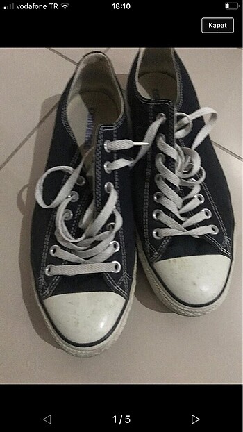 Siyah converse 43 numara