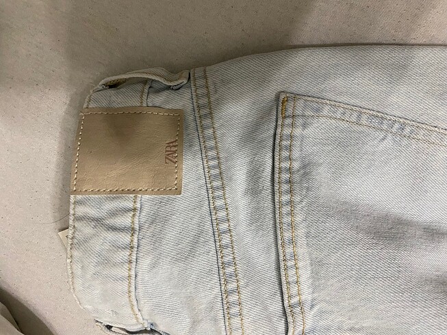 36 Beden mavi Renk Zara pantolon