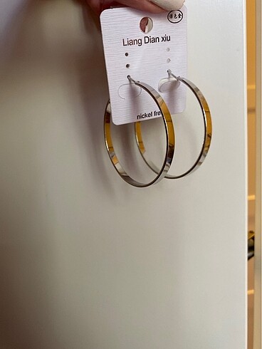 gümüş halka küpe - Görsel 5