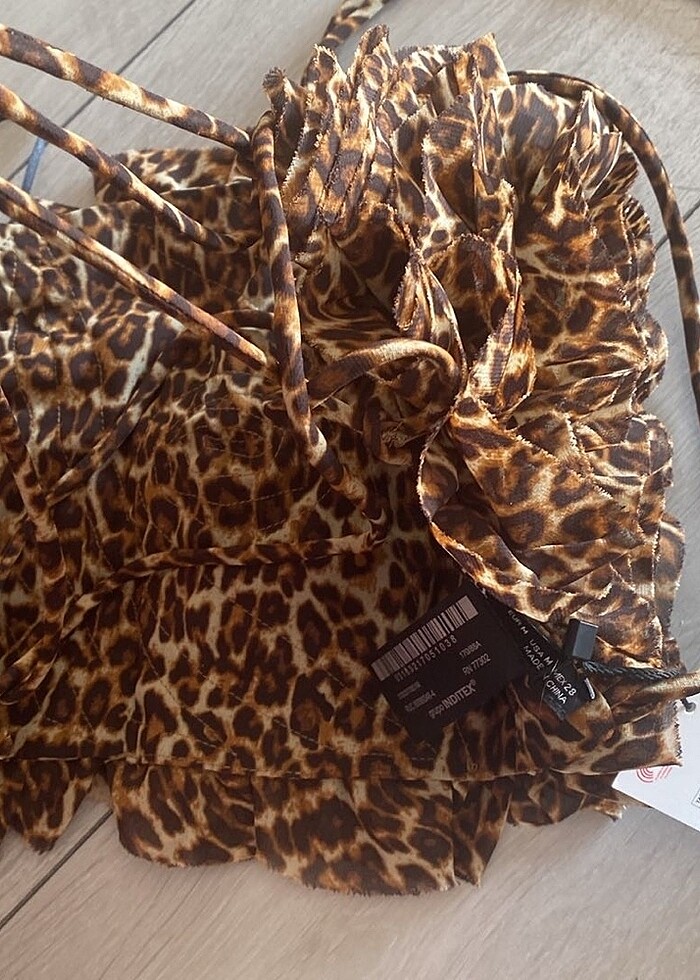 zara leoparlı büstiyer - Görsel 3