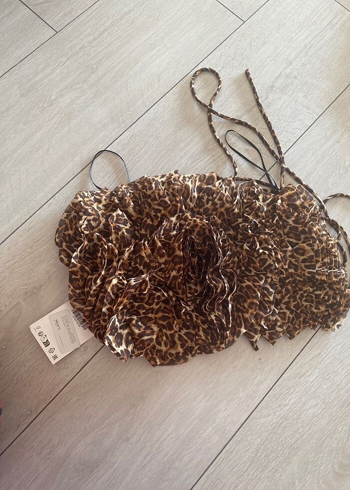 zara leoparlı büstiyer - Görsel 2