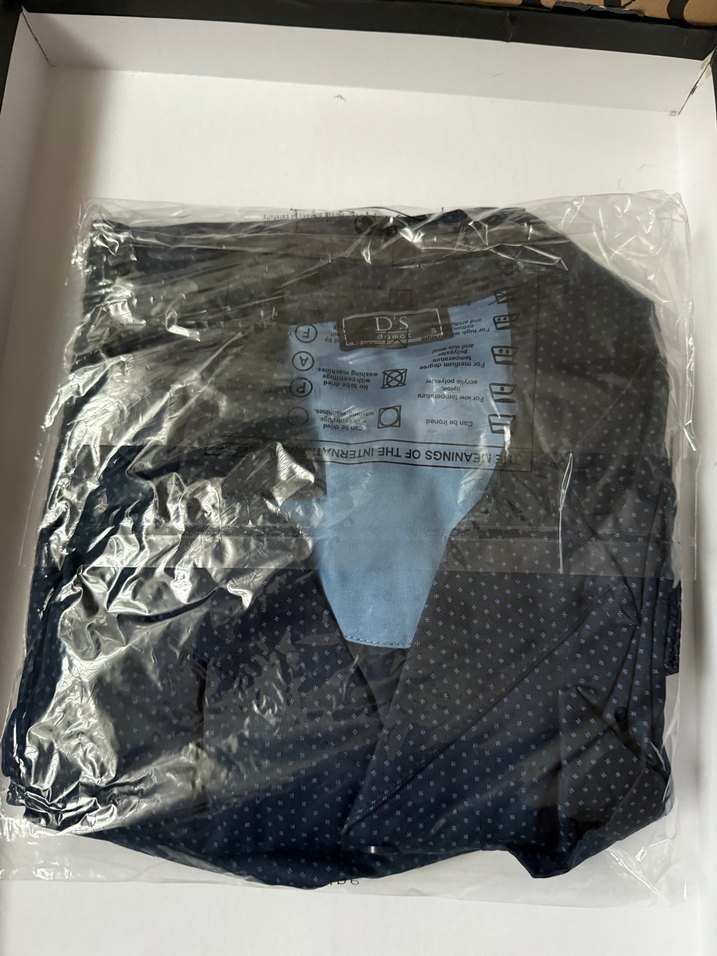 Lacivert Erkek Normal Kesim Pijama Takımı ds damat - Görsel 2