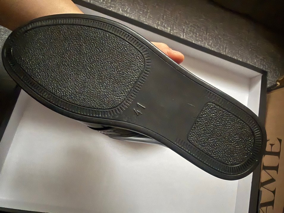 D'S Damat Siyah Desenli Kemerli Klasik Erkek Ayakkabı - Görsel 3