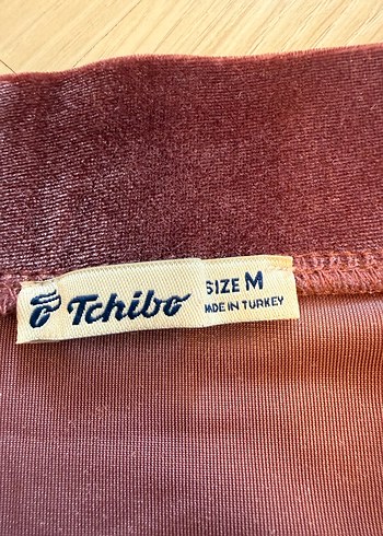 Tchibo Kadife Görünümlü Asimetrik Etek - Görsel 8