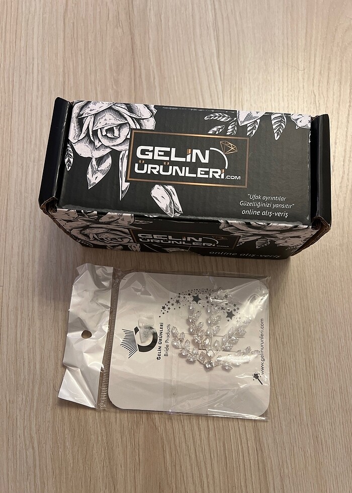 Gelin Taşlı Tarak Saç Aksesuarı - Görsel 2