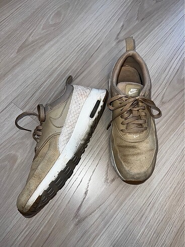 Nike Nike Air Max Thea Bej Renk Spor Ayakkabı