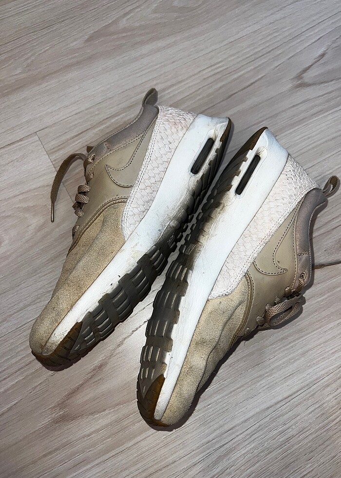 Nike Air Max Thea Bej Renk Spor Ayakkabı - Görsel 3