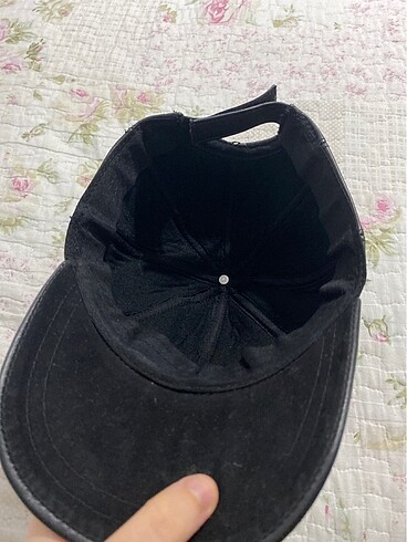  Beden siyah Renk Deri Şapka