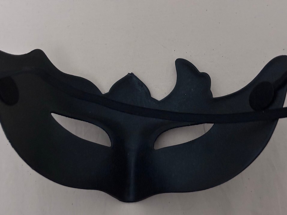 Siyah Yarım Maske erkek - Görsel 4