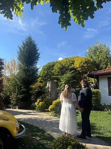 Büyük Beden Bride & Dış Çekim Elbisesi