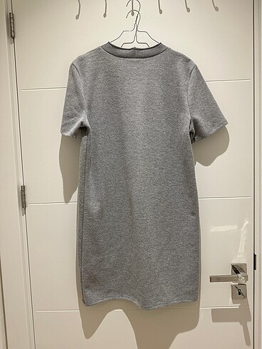 Zara Zara gri basic elbise