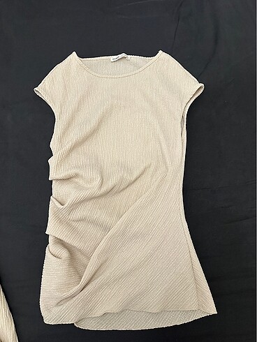 m Beden Pull&Bear Bej Renk Takım ? Oversize Bluz & Bol Paça Pantolon