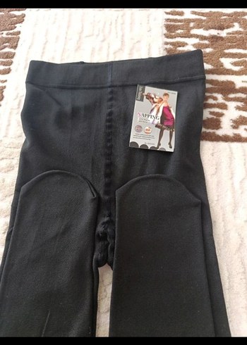 Siyah Termal Bayan Tayt - Görsel 2