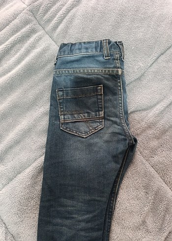 Gri Erkek Çocuk dar Kesim Denim Pantolon - Görsel 4