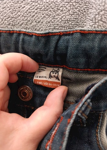 Gri Erkek Çocuk dar Kesim Denim Pantolon - Görsel 3