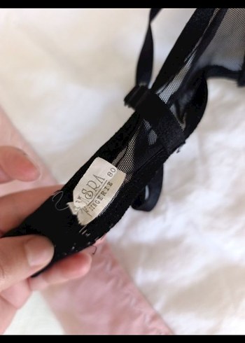 Siyah Sütyen 80numara dolgulu - Görsel 2