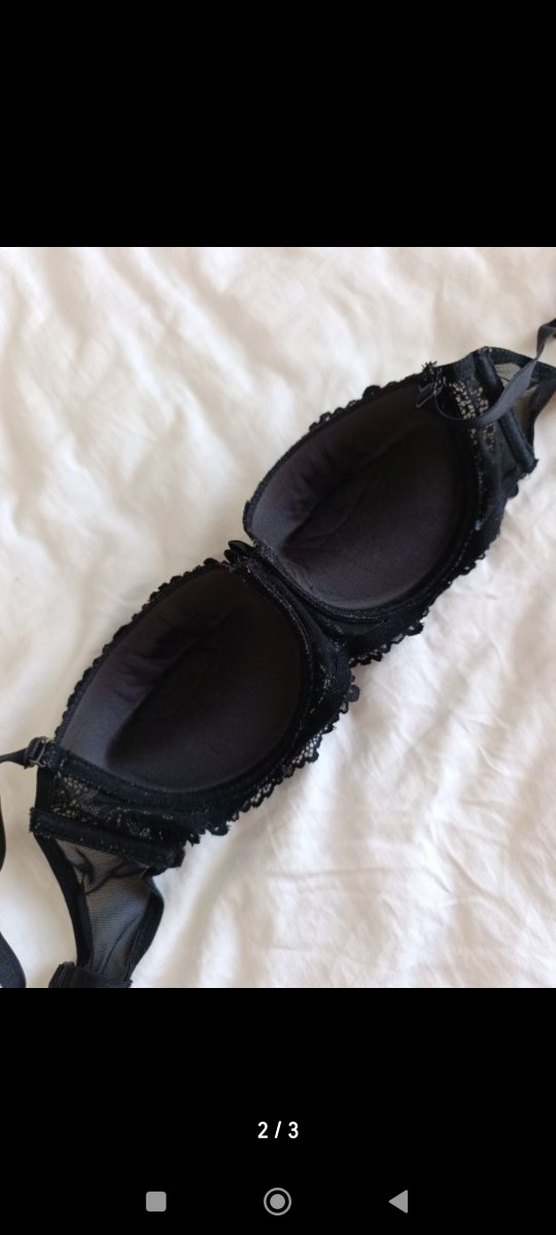 Siyah Sütyen 80numara dolgulu - Görsel 3