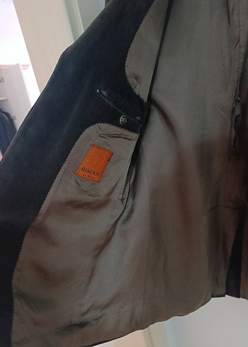 Kahverengi kadife Erkek Regular Fit Ceket - Görsel 2