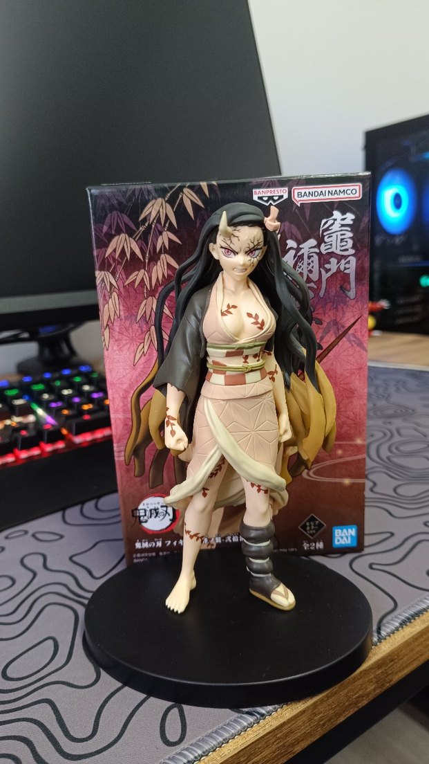 Demon Slayer Nezuko Figürü Orijinal - Görsel 2