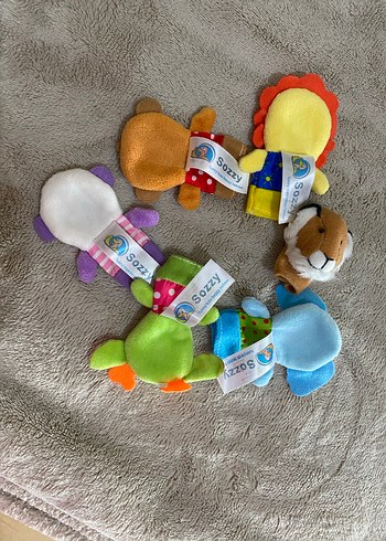 Renkli Parmak Kuklaları Seti - Görsel 3