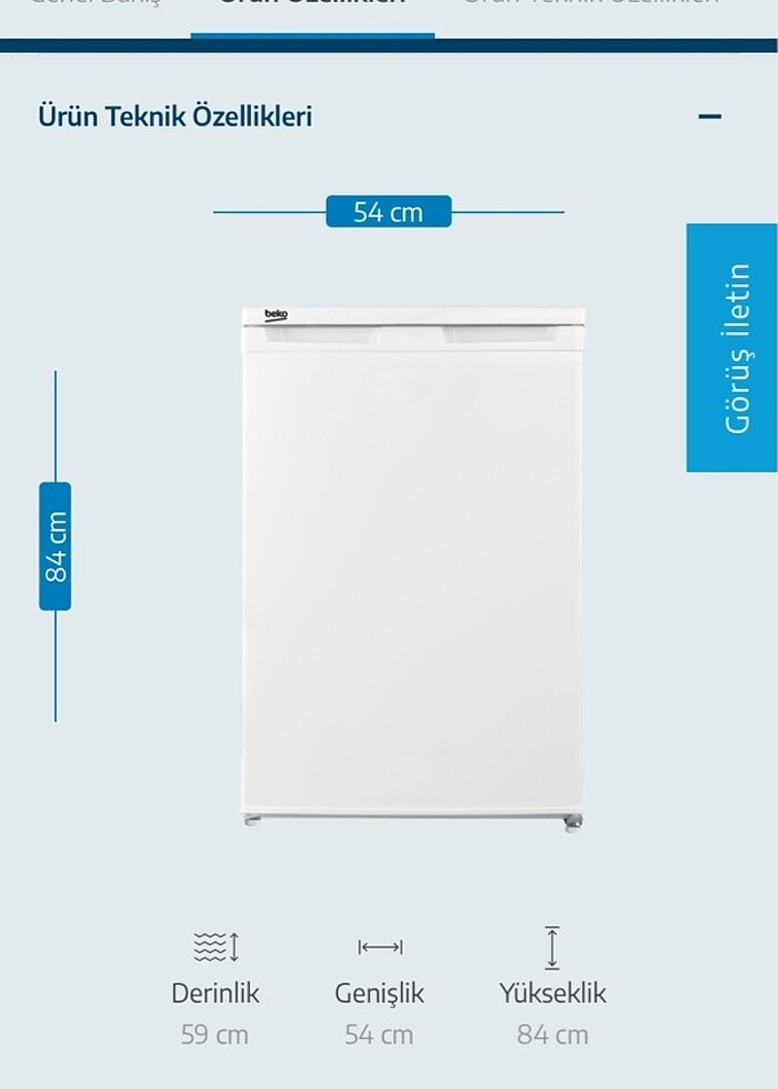 Beko derın dondurucu - Görsel 2