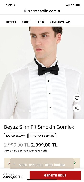 Pıerre cardın damatlık - Görsel 2