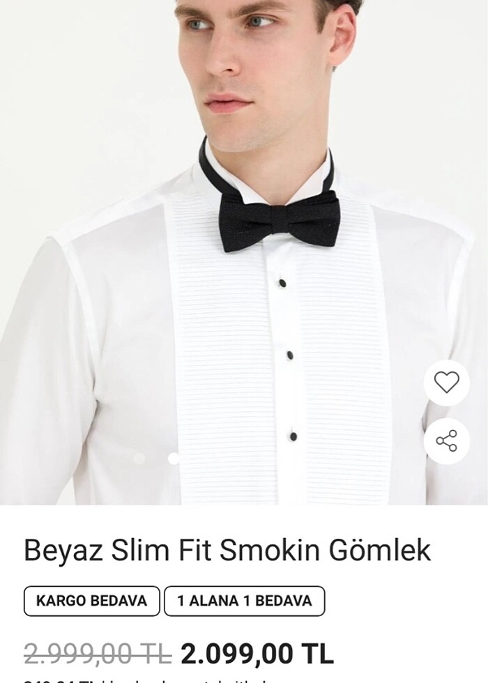 Pıerre cardın damatlık - Görsel 2