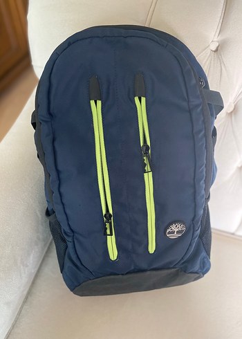 Erkek Mavi Fermuarlı Sırt Çantası - Görsel 3