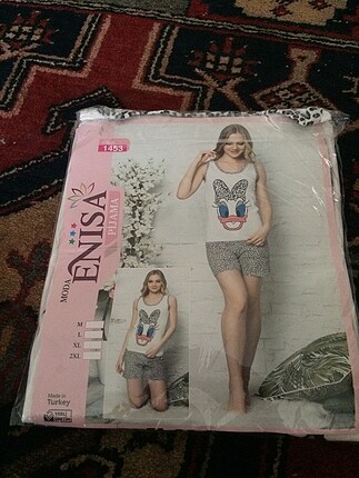 Şortlu pijama takımı #