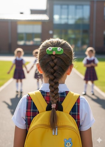 Yeşil Renkli kurbağa Toka - Görsel 2