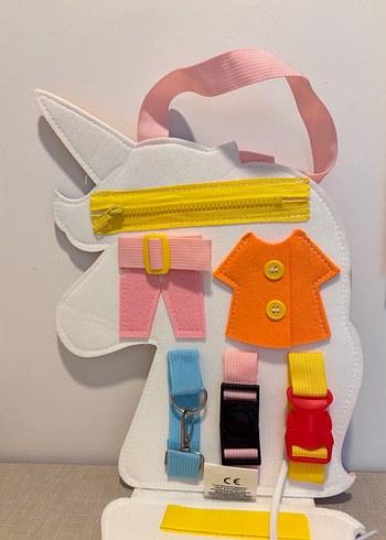 Renkli Unicorn Desenli Çocuk oyun seti - Görsel 2