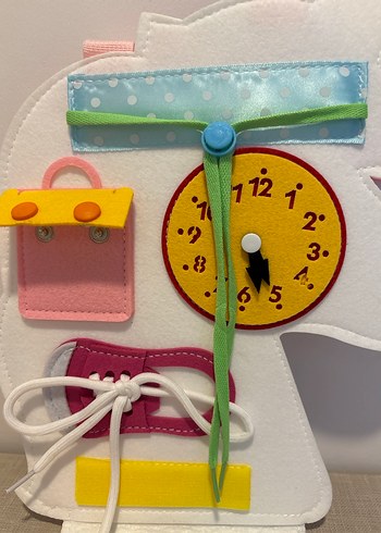 Renkli Unicorn Desenli Çocuk oyun seti - Görsel 5