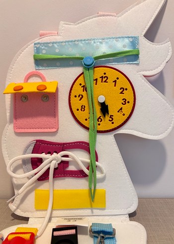 Renkli Unicorn Desenli Çocuk oyun seti - Görsel 4