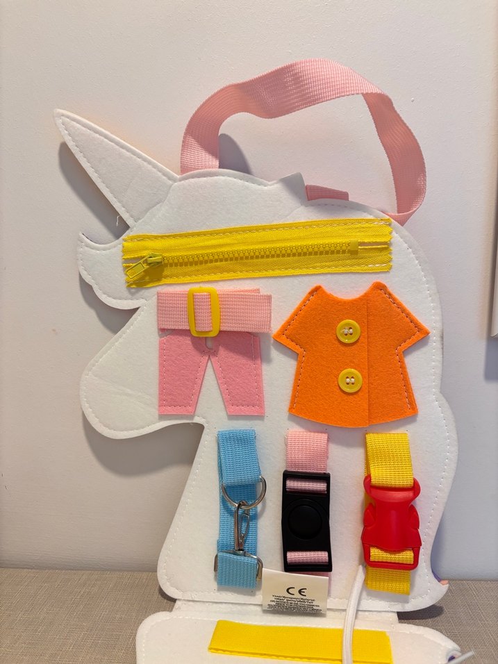 Renkli Unicorn Desenli Çocuk oyun seti - Görsel 2