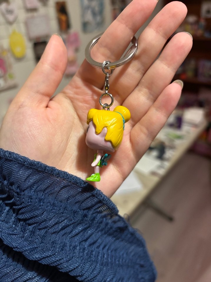 Tinker Bell peri orijinal Funko Pop anahtarlık - Görsel 4