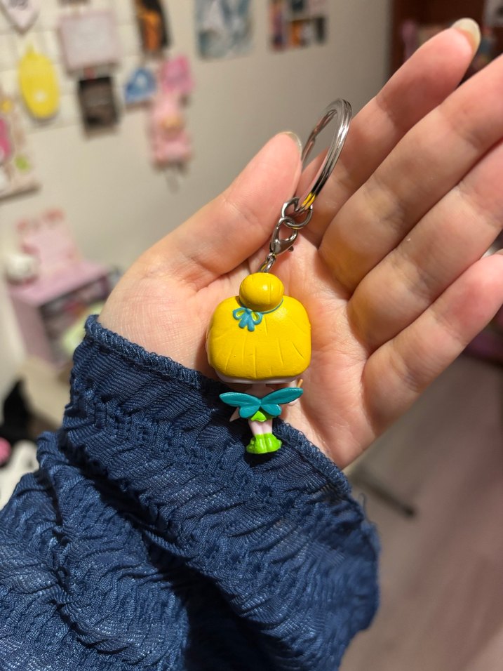 Tinker Bell peri orijinal Funko Pop anahtarlık - Görsel 2