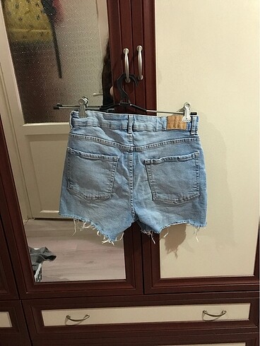 Bershka Bershka distressed denim kot şort