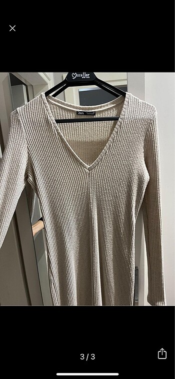 Zara triko elbise