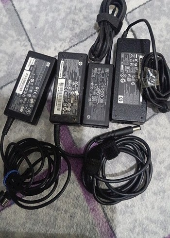 Siyah HP Dizüstü Bilgisayar Şarj Cihazları - Görsel 2