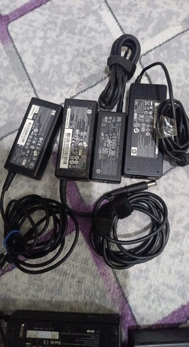 Siyah HP Dizüstü Bilgisayar Şarj Cihazları - Görsel 2