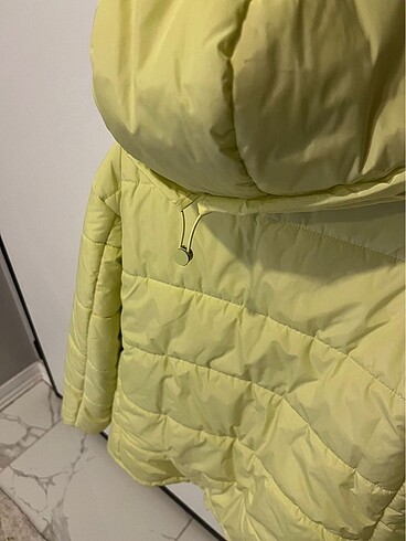 36 Beden yeşil Renk Twist mont