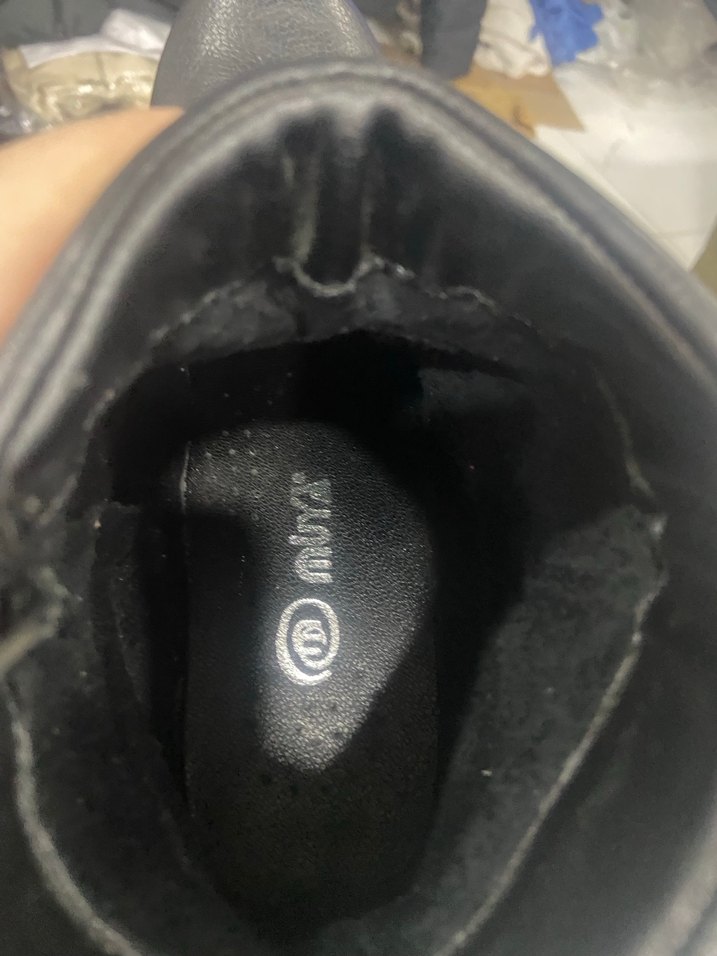 Siyah Tokalı Kadın Blok Topuk Bot - Görsel 4