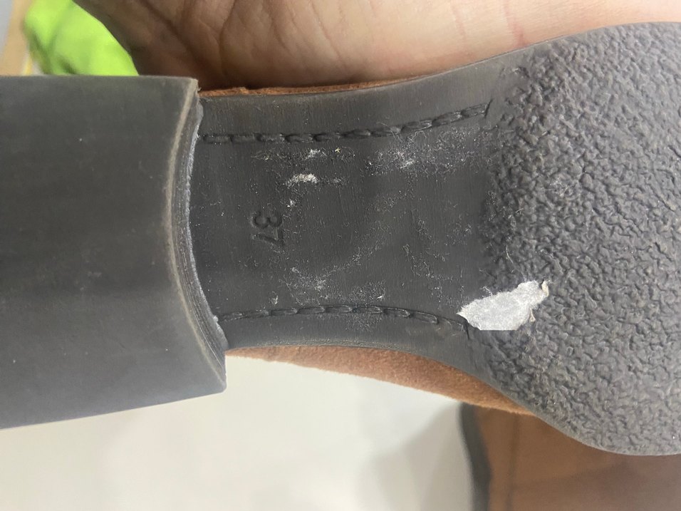 Kahverengi Süet Kadın Bot - Görsel 4