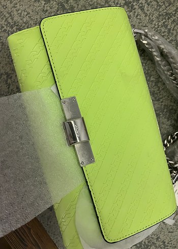 Yeşil Fermuarlı Kadın Çanta - Görsel 5